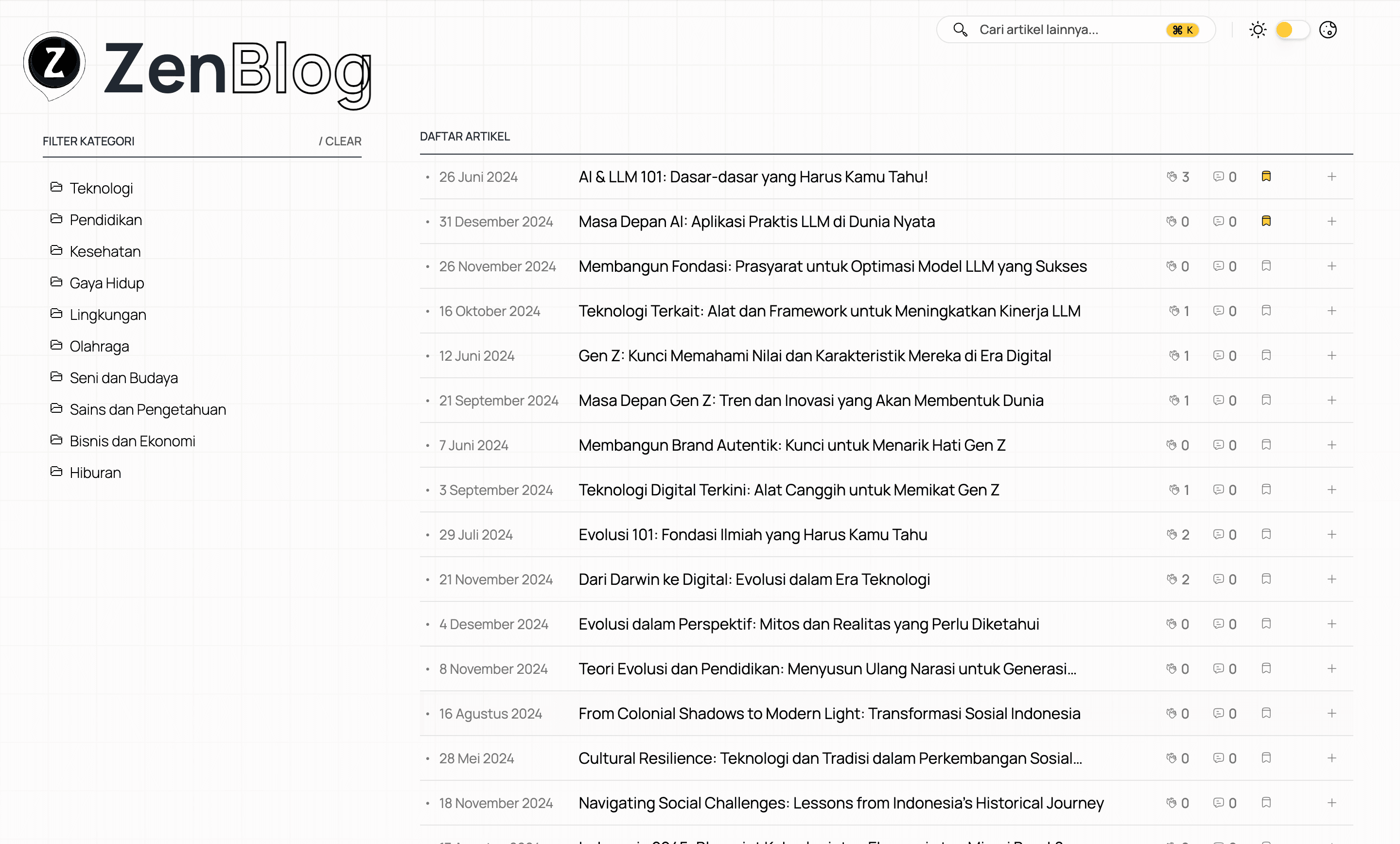 ZenBlog